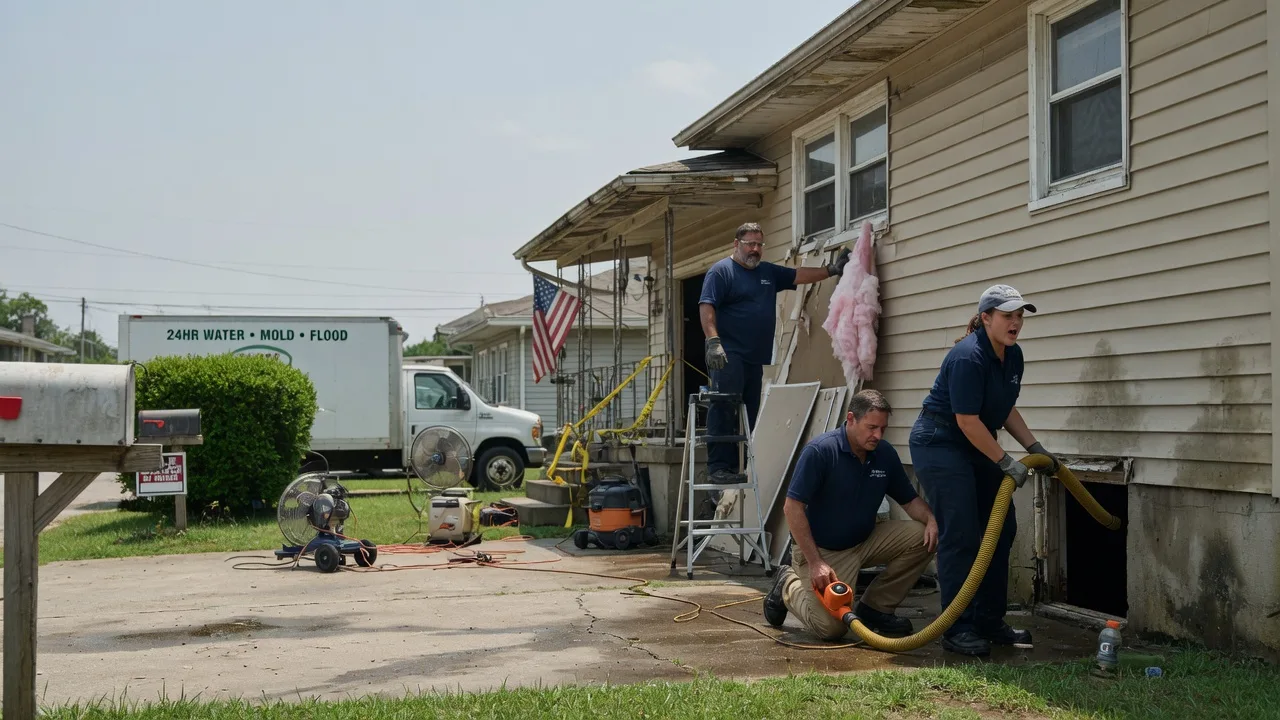 Water Damage Repair in Enfield, IL near me